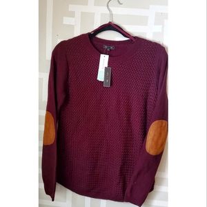 Lety & Me Josey Elbow Patch Pullover